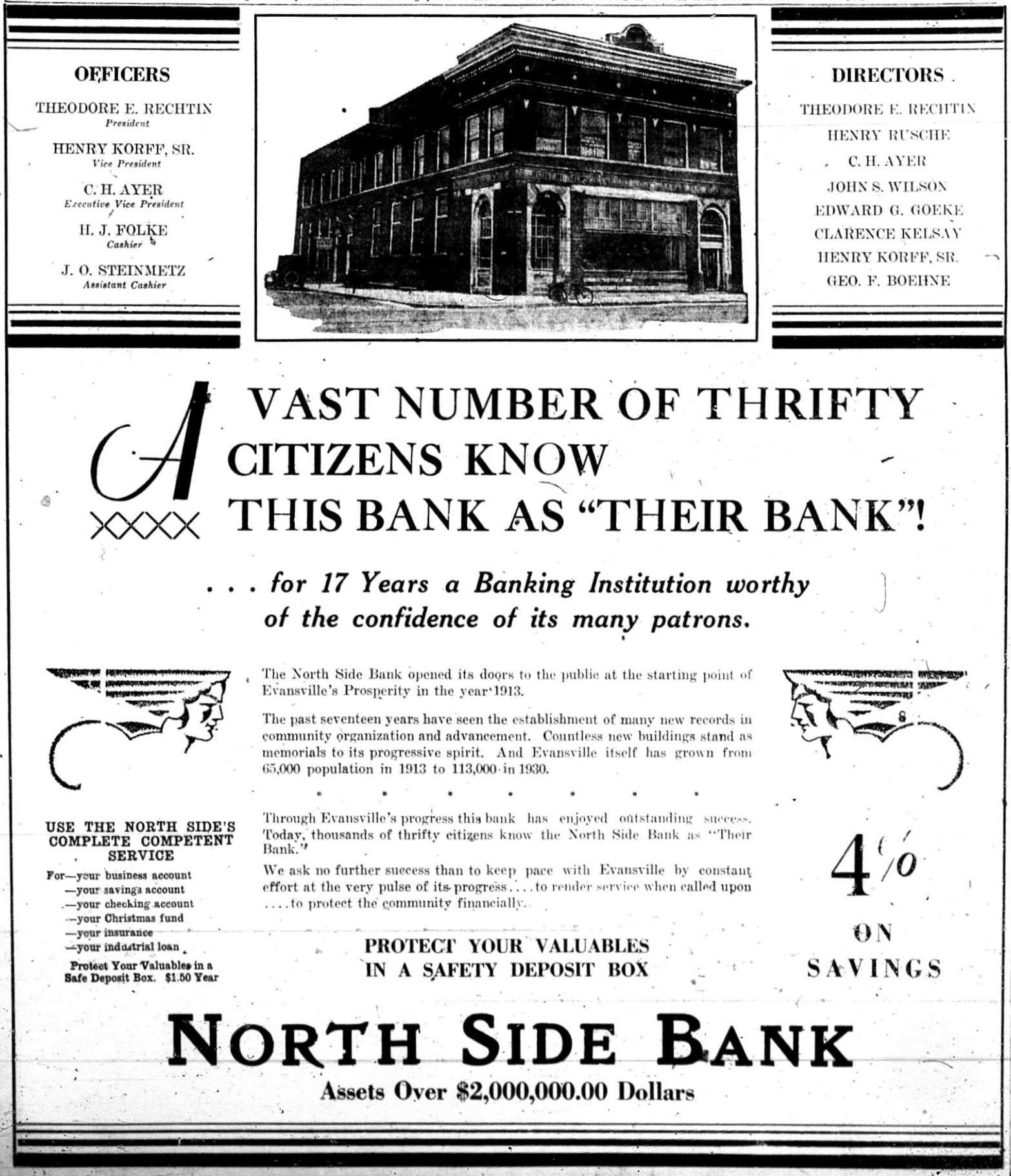 Image: commercial/North Side Bank - ad (1930).jpg