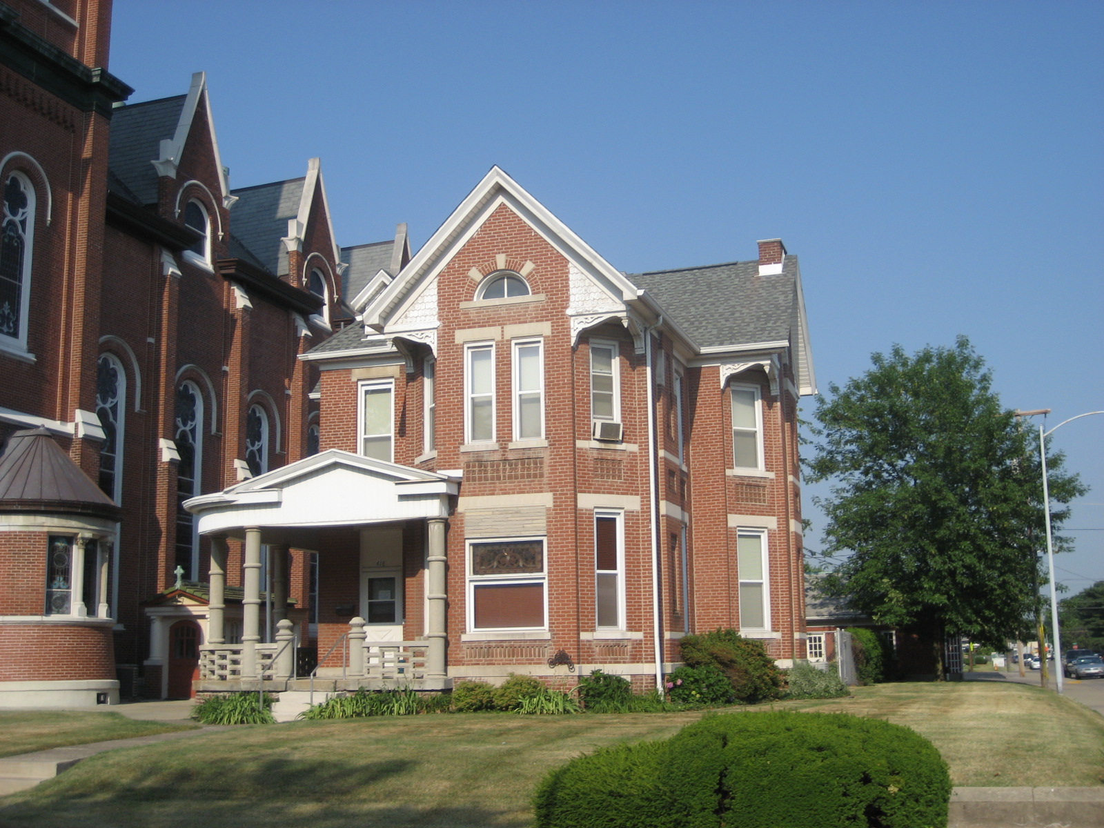 Historic Evansville - Tag: stbonifacerectory